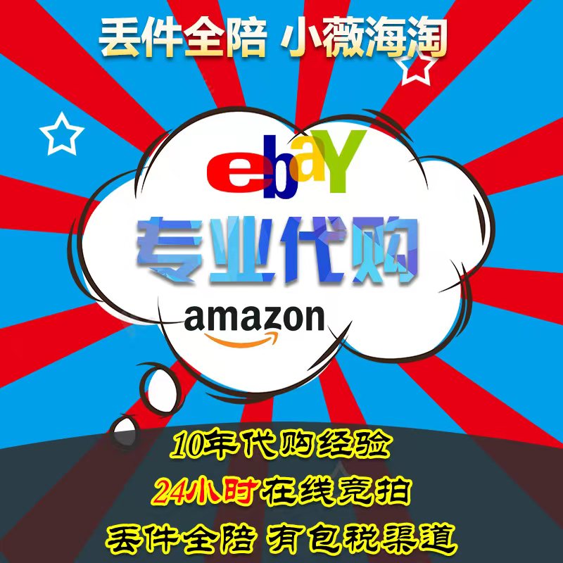 美国ebay代购亚马逊amazon海淘易趣娃娃玩具代买竞拍玩偶书CD游戏