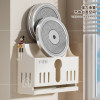 Wall-mounted spoon bucket and chopstick cage countertop
