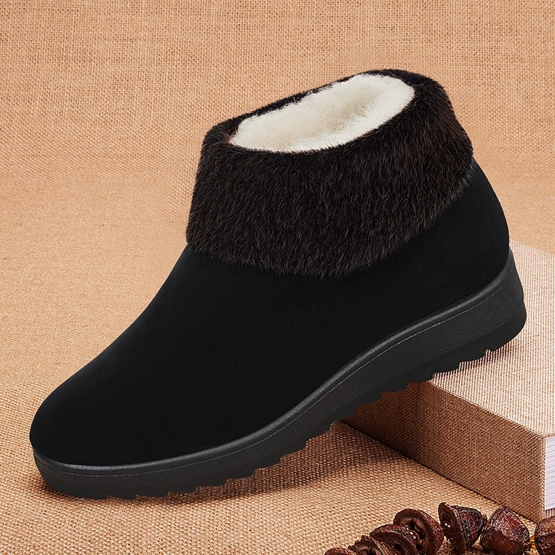 老北京棉鞋女冬季新款加绒羊毛保暖妈妈鞋中老年雪地靴防滑老人鞋,淘宝优惠券,粉丝福利购,淘宝优惠卷