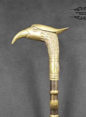 采购产品古董铜器，纯铜水龙头，拐杖，铜拐杖，拐杖为老年人，拐