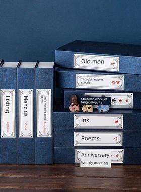 新中国风假书人工书装饰书摆件样板房展厅道具模型书柜书柜珠宝摆