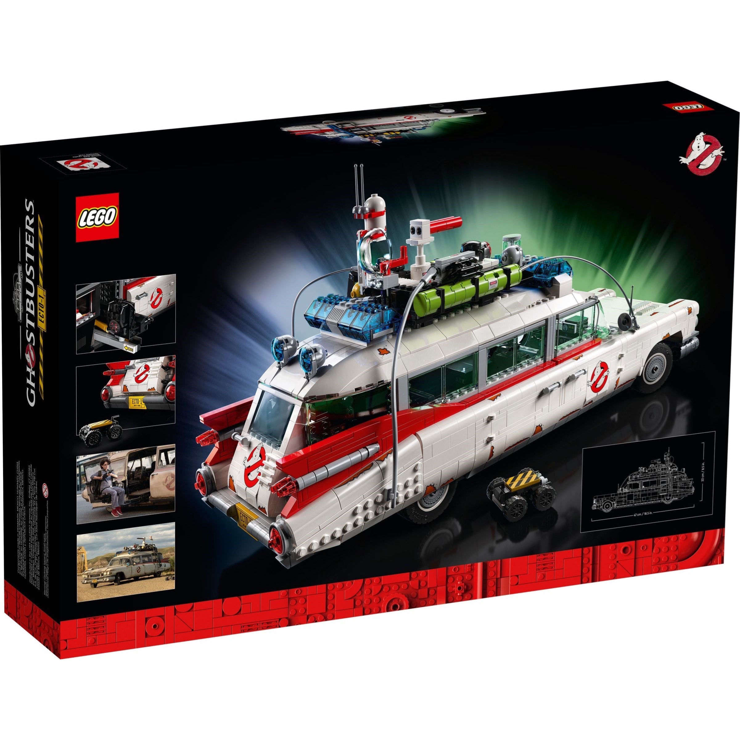 LEGO乐高 10274 捉鬼敢死队 ECTO-1捉鬼车 - 图0