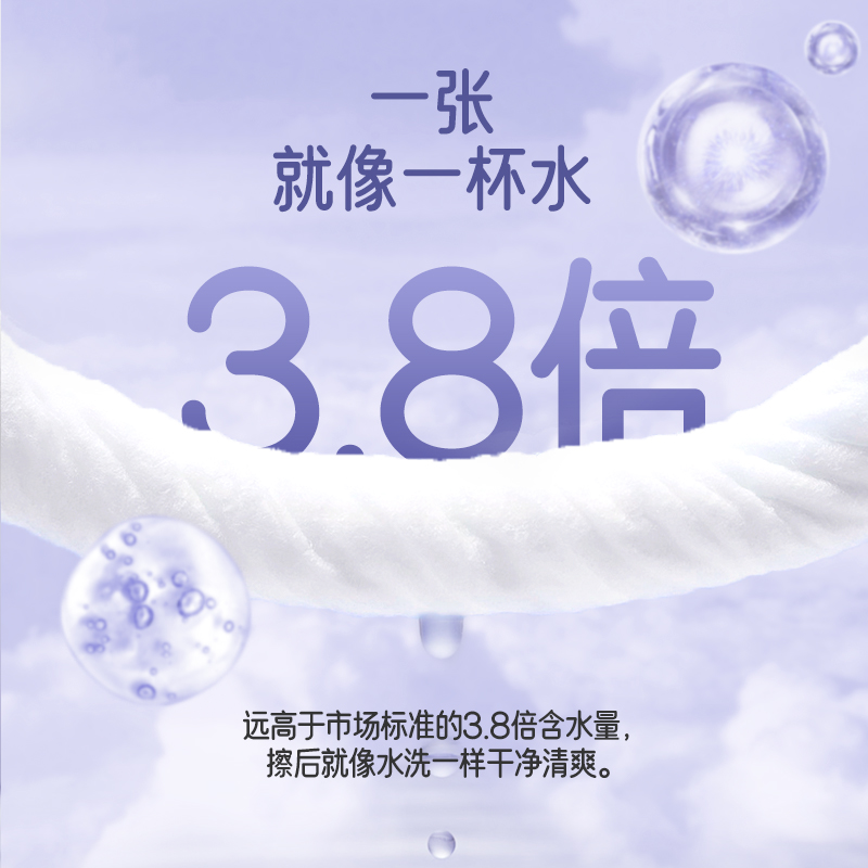 【小黑盒＋签到】婴儿手口专用湿巾80抽