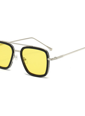 钢铁侠小罗伯特唐尼同款太阳眼镜