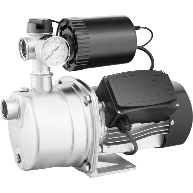 增压泵家用自来水加压泵全自动智能不锈钢自吸泵小型抽水机吸水泵