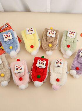 新年围巾儿童秋冬保暖龙