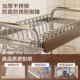 Stainless steel multifunctional dish draining and storage rack