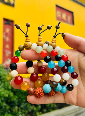 成都文殊院菩提十八籽佛珠手串