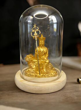 精品大愿地藏金身小佛像随身佛居家佛堂供奉地藏王菩萨车摆件结缘