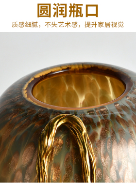 吉时来欧式复古高档装饰琉璃摆件