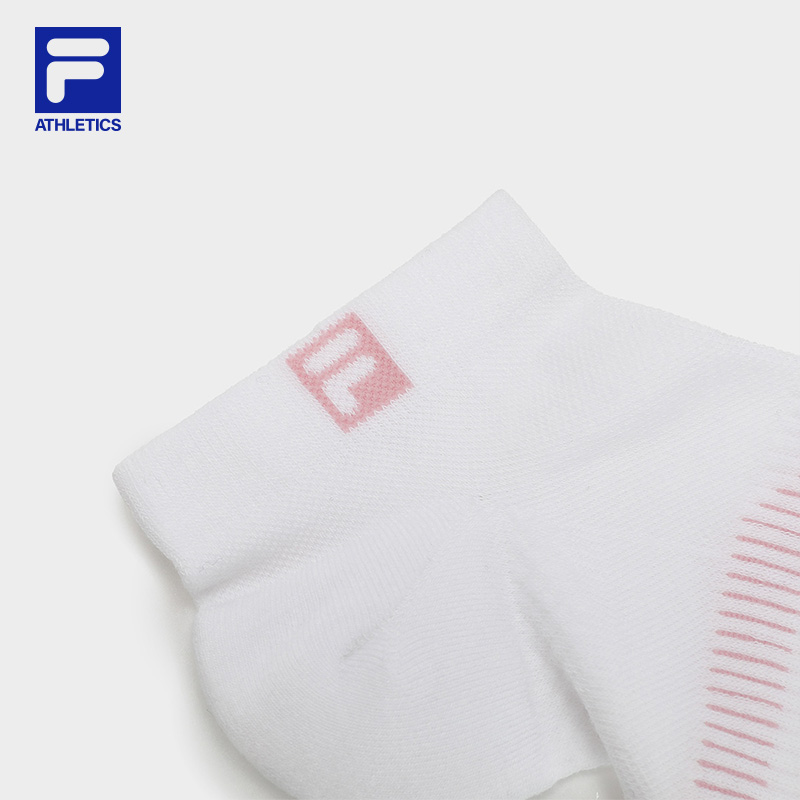 FILA 斐乐官方女袜低腰袜2024春季新款舒适简约袜子健身运动短袜 - 图2