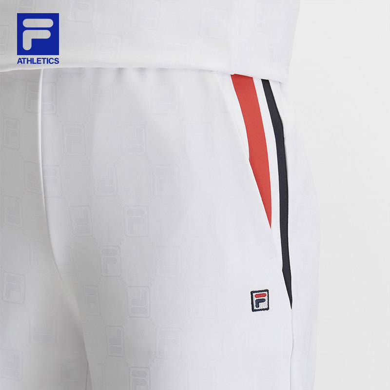 FILA 斐乐官方女士针织长裤2024冬季新款网球运动简约基础阔腿裤,淘宝优惠券,粉丝福利购,淘宝优惠卷