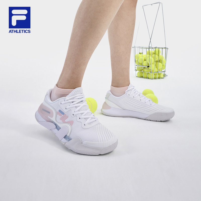 FILA 斐乐官方POTENZA女鞋性能网球鞋2023夏新款轻便综训鞋运动鞋 - 图1