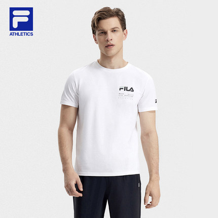 FILA 斐乐男子短袖T恤夏季