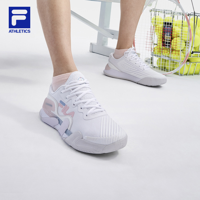 FILA 斐乐官方POTENZA女鞋性能网球鞋2023夏新款轻便综训鞋运动鞋 - 图0