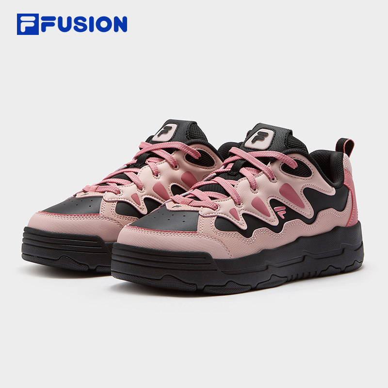 FILA FUSION 斐乐潮牌苍耳鞋板鞋女2025冬季新款休闲鞋运动鞋,淘宝优惠券,粉丝福利购,淘宝优惠卷