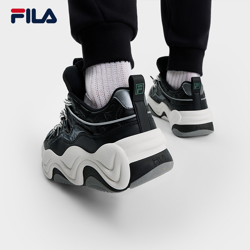 FILA 斐乐官方男鞋BROOK摩登板鞋2024冬季新款流沙鞋厚底休闲鞋男,淘宝优惠券,粉丝福利购,淘宝优惠卷