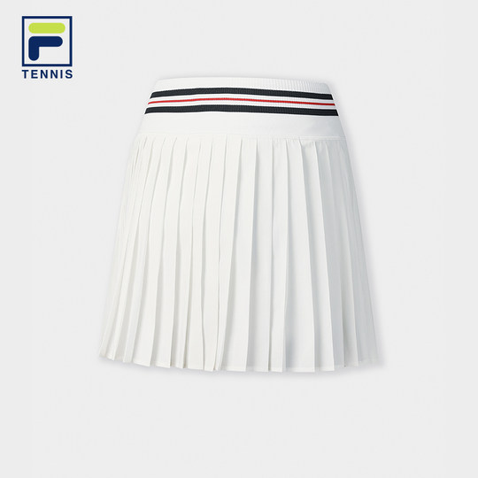 Официальная женская тканая юбка FILA Susan, осень 2025, новая теннисная спортивная юбка, плиссированная юбка