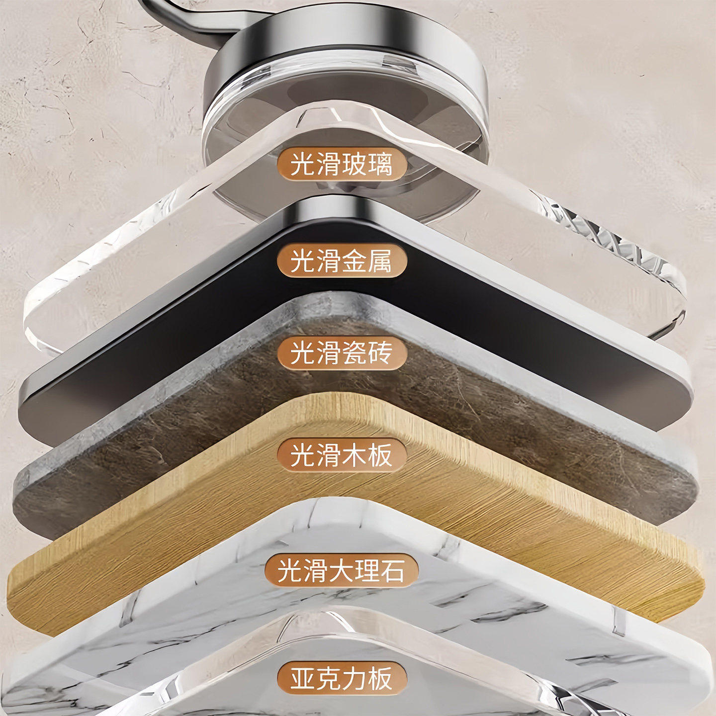 吸盘挂钩无痕免打孔真空强力承重粘钩厨房门后浴室卫生间墙壁粘胶,淘宝优惠券,粉丝福利购,淘宝优惠卷