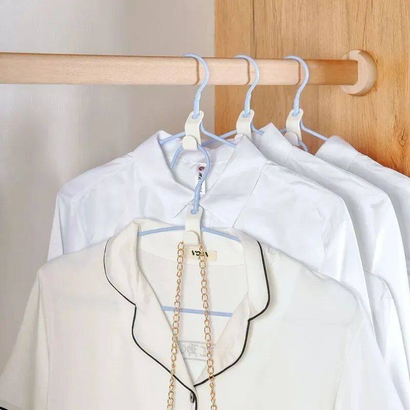 衣架连接挂钩可叠加衣服钩家用衣柜整理收纳节省空间多功能链接扣,淘宝优惠券,粉丝福利购,淘宝优惠卷