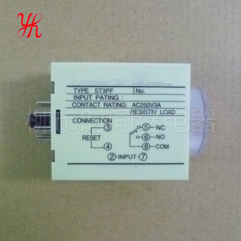 ST3PF断电延时时间继电器是一开一闭 ST3PF(T1)是二开二闭AC220V-图0