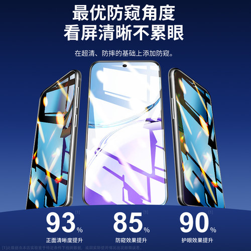 适用oppoa3手机膜5G全包边a3i防窥膜4G高清抗蓝光a3pro钢化水凝膜防指纹a3活力防偷窥膜全屏覆盖抗摔保护plus - 图0