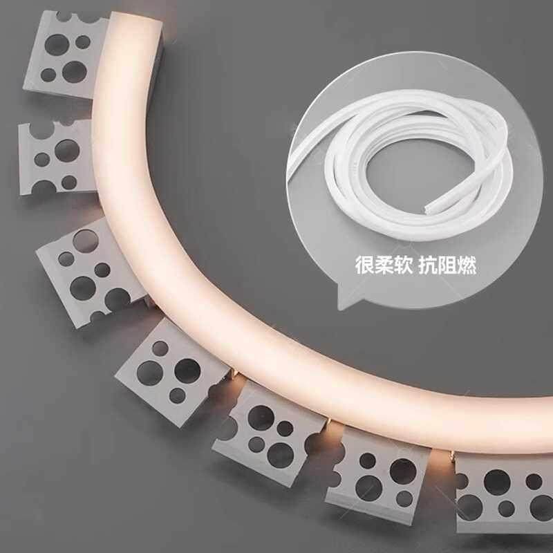 任意弯曲LED弧形线型灯铝槽预埋线形灯圆形灯带可折弯铝合金型材,淘宝优惠券,粉丝福利购,淘宝优惠卷