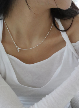 YAXN星星项链女ins日韩风小众设计时尚锁骨链时尚新款礼物银饰