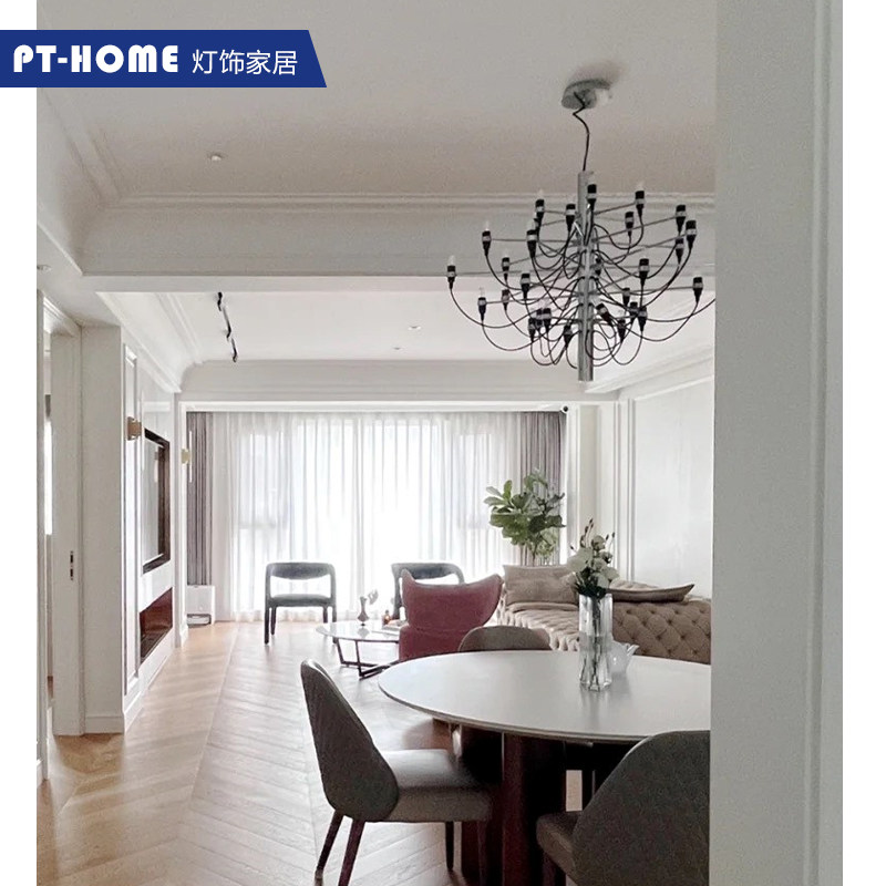 意大利轻法式flos2097盛夏的果实卧室餐厅吊灯别墅挑空客厅吊灯_虎窝淘