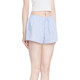 BM Striped Strap Shorts Women's 2026 Summer New Wide-leg Pants Slimming Legs Long Loose Versatile Casual Pants
