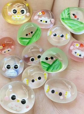 高颜值石头宠物随心配创意卡通可爱ins风小石头异宠桌面摆件玩具