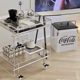 Acrylic small coffee table trolley bedside table sofa side table
