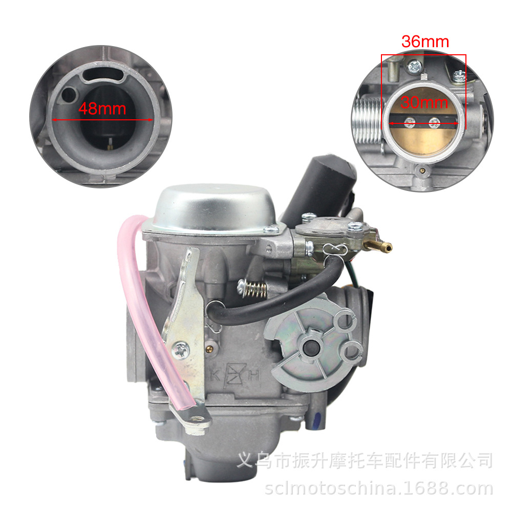 摩托车改装化油器适用于PD30J ATV250CC cn250 cf250 gy6 250 - 图0