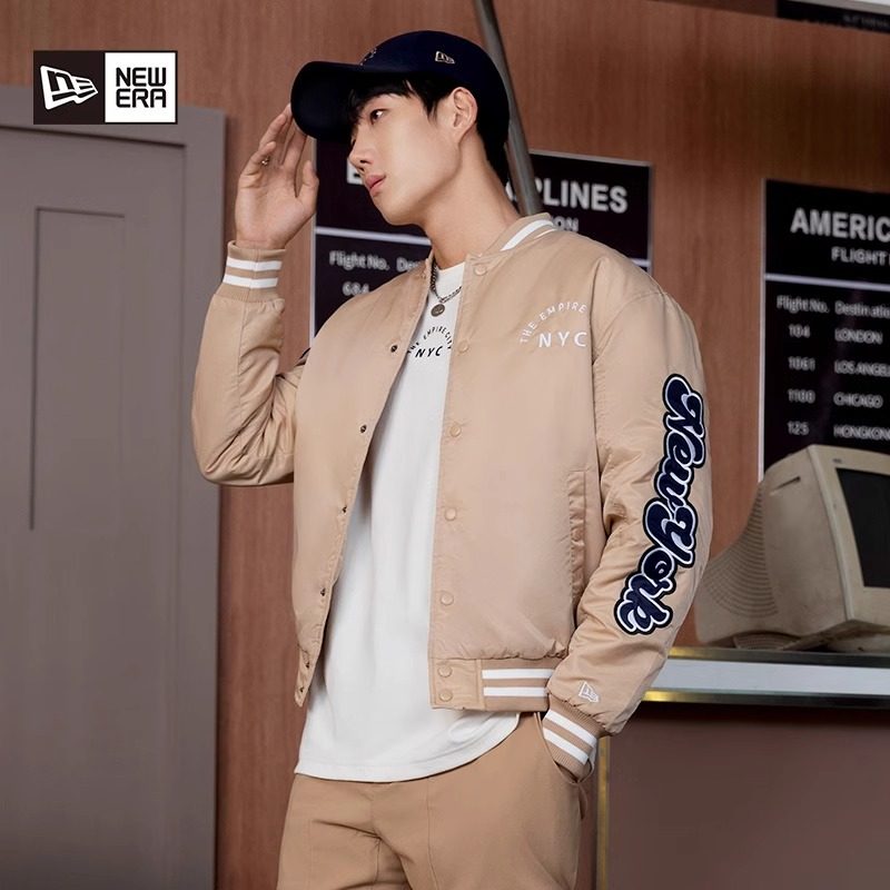 NewEra纽亦华MLB秋冬男女款情侣夹棉保暖棒球衫夹克外套13470704,淘宝优惠券,粉丝福利购,淘宝优惠卷