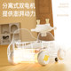 2025 new electric rocking car four-wheeled children 1 to 3 peanut twisting car can sit on the remote control baby one-year-old gift