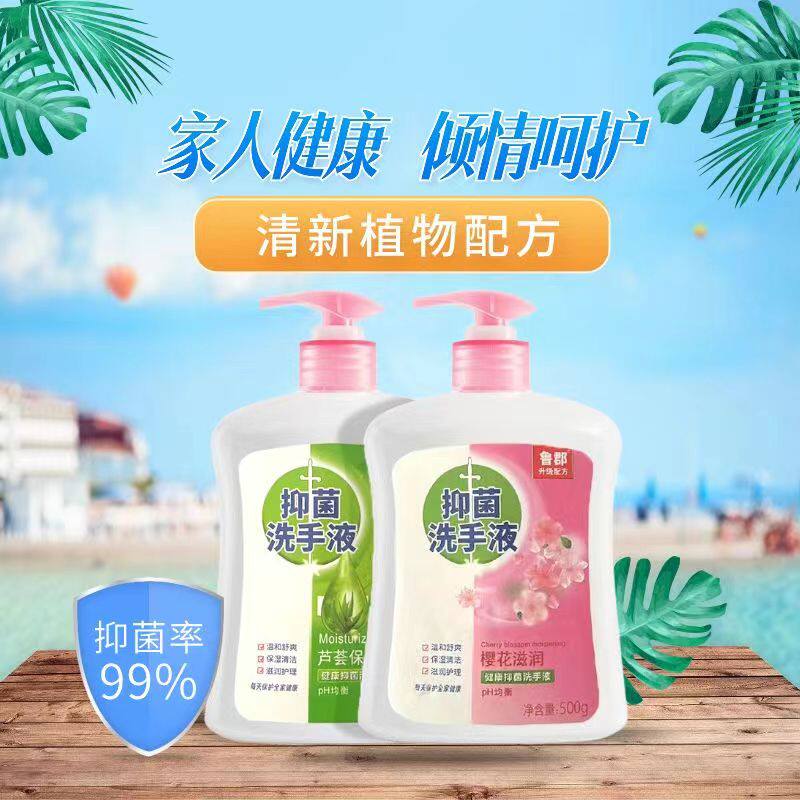 【按压式】鲁郡抑菌洗手液