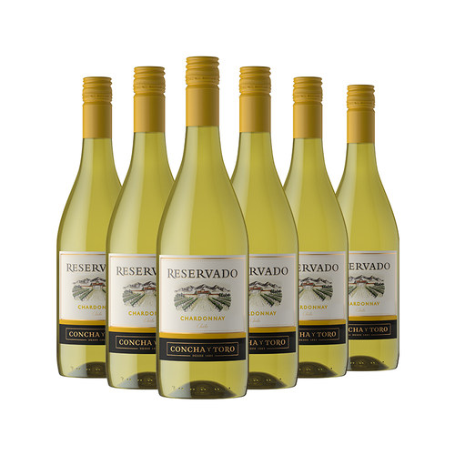 【原瓶进口】干露珍藏霞多丽干白葡萄酒智利进口12度750ml*6瓶 - 图3