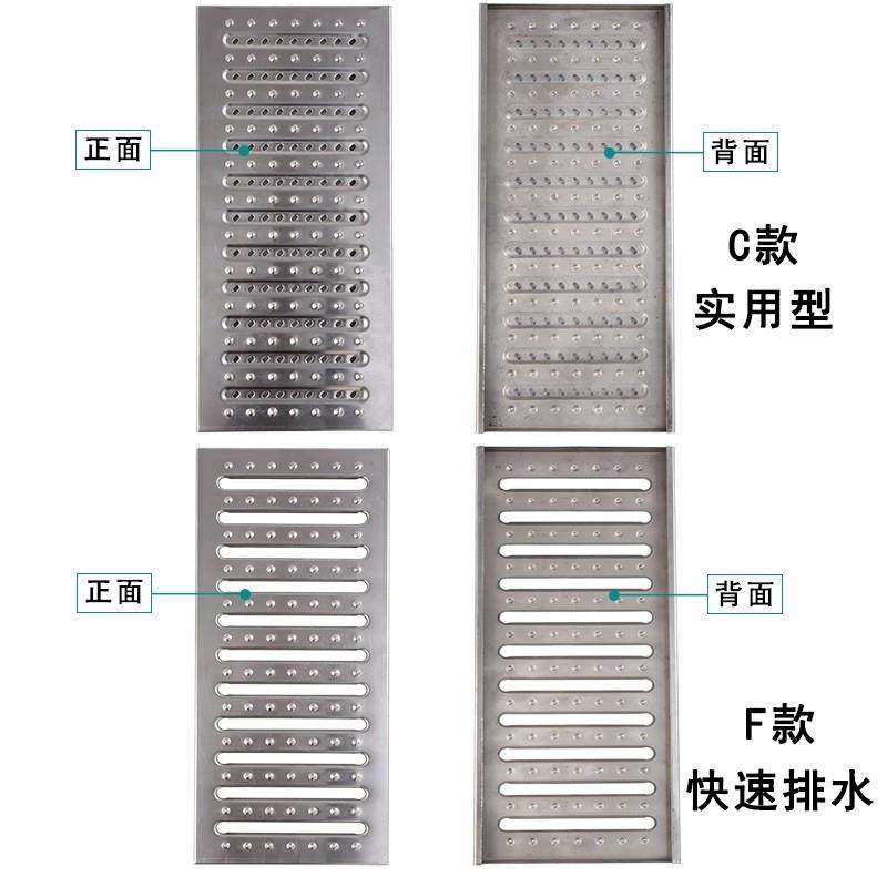 不锈钢盖板地漏304排水沟厨房下水道地沟水槽水篦子饭店井盖格栅,淘宝优惠券,粉丝福利购,淘宝优惠卷