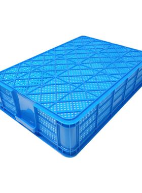 加厚密眼龙虾筐575-140周转运输筐水产镂空鸡苗鸭苗蘑菇浅口葡萄