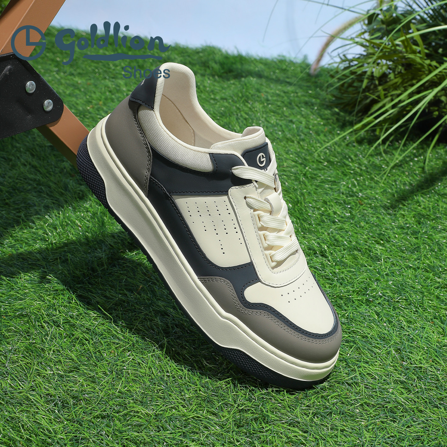 金利来官方男鞋真皮休闲板鞋百搭潮流运动鞋男士皮鞋,淘宝优惠券,粉丝福利购,淘宝优惠卷