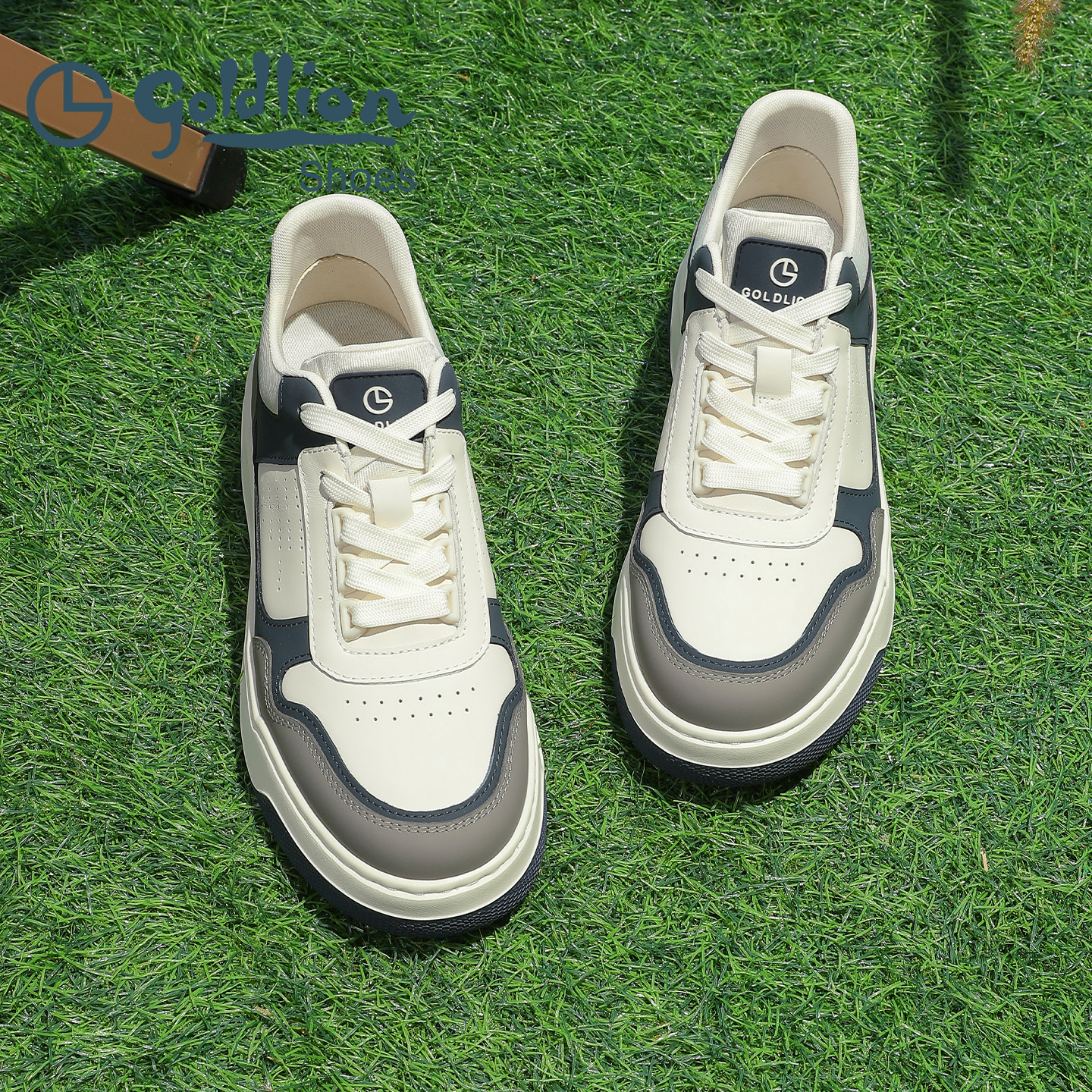 金利来官方男鞋真皮休闲板鞋百搭潮流运动鞋男士皮鞋,淘宝优惠券,粉丝福利购,淘宝优惠卷