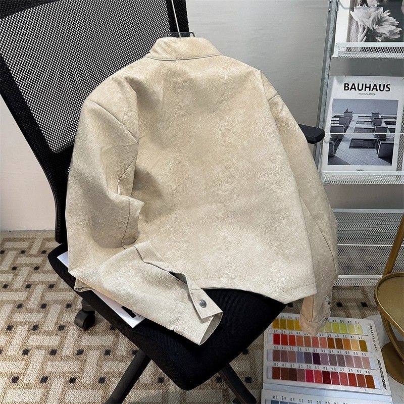 美式短款皮衣外套男女冬季加厚复古痞帅男装机车pu皮夹克棉服男冬,淘宝优惠券,粉丝福利购,淘宝优惠卷