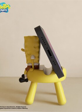 精选海绵宝宝系列卡通创意通用手机支架底座桌面懒人装饰品生日送