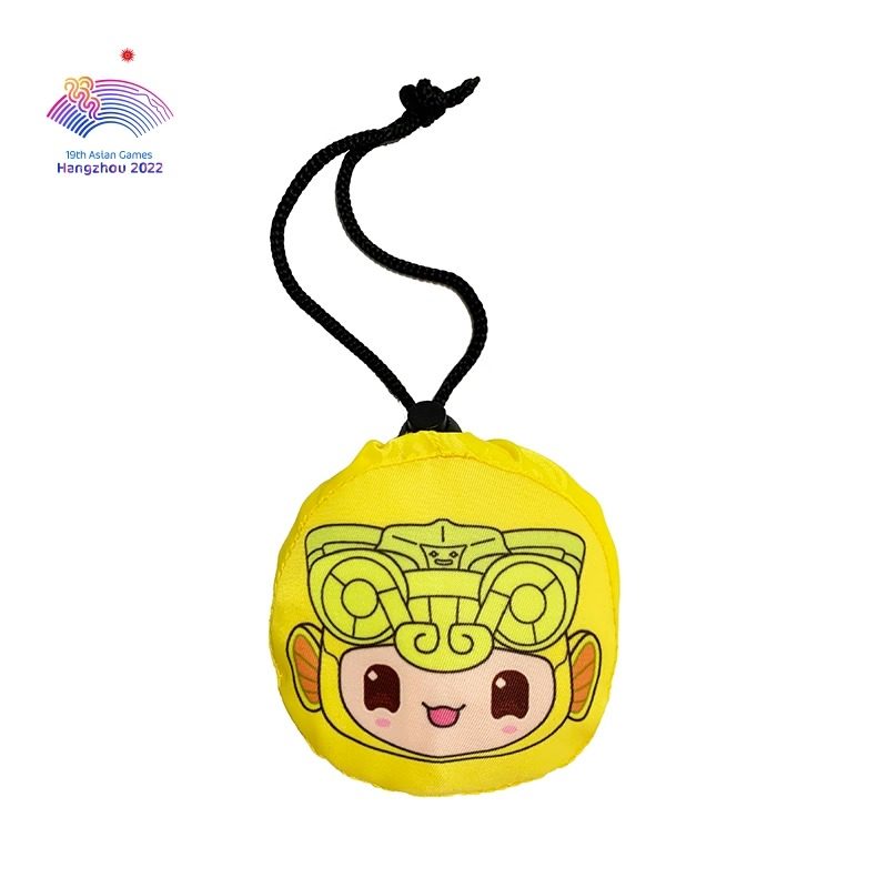 正品保障杭州亚运会迷你便携可折叠收纳满版印花潮流折叠袋,淘宝优惠券,粉丝福利购,淘宝优惠卷