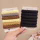 High ponytail, thickened headband, new hair tie, high elasticity, no damage to hair, rubber band, hair tie, durable