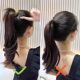 High ponytail, thickened headband, new hair tie, high elasticity, no damage to hair, rubber band, hair tie, durable