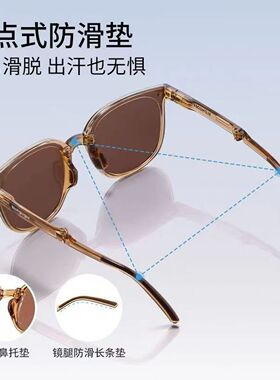 墨镜女款高级感适合方圆脸防紫外线开车专用偏光太阳眼镜茶色时尚