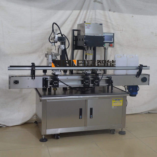 Automatic capping machine for laundry detergent detergent, pear paste, autumn pear paste, high-speed capping machine for cosmetics, capping machine for