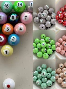 台球手串多巴胺情侣珠串手链学生指尖解压小玩意男女生抽象文玩串