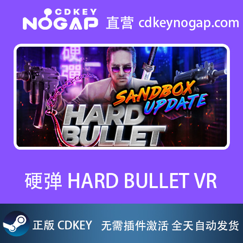 硬弹VR Hard Bullet Steam平台全球激活码CDKey VR虚拟现实游戏 - 图0